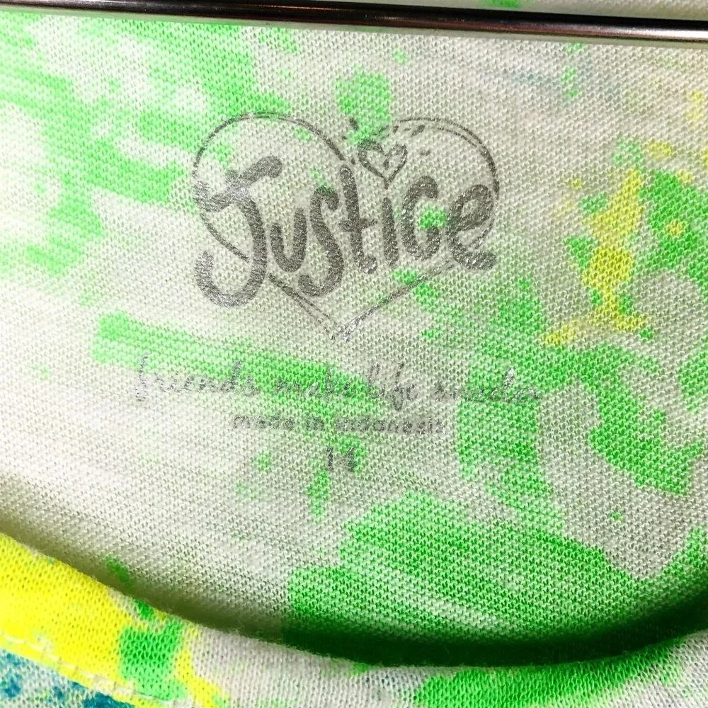 Justice Girl's Jeweled Tank Top Size 14